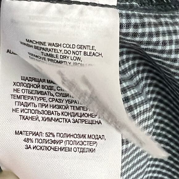 Columbia Breathable Button Up Plaid Comfort Shirt Men's Size XL/TG Short Sleeve - Picture 6 of 6